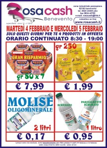 Super offerta 4 e 5 febbraio